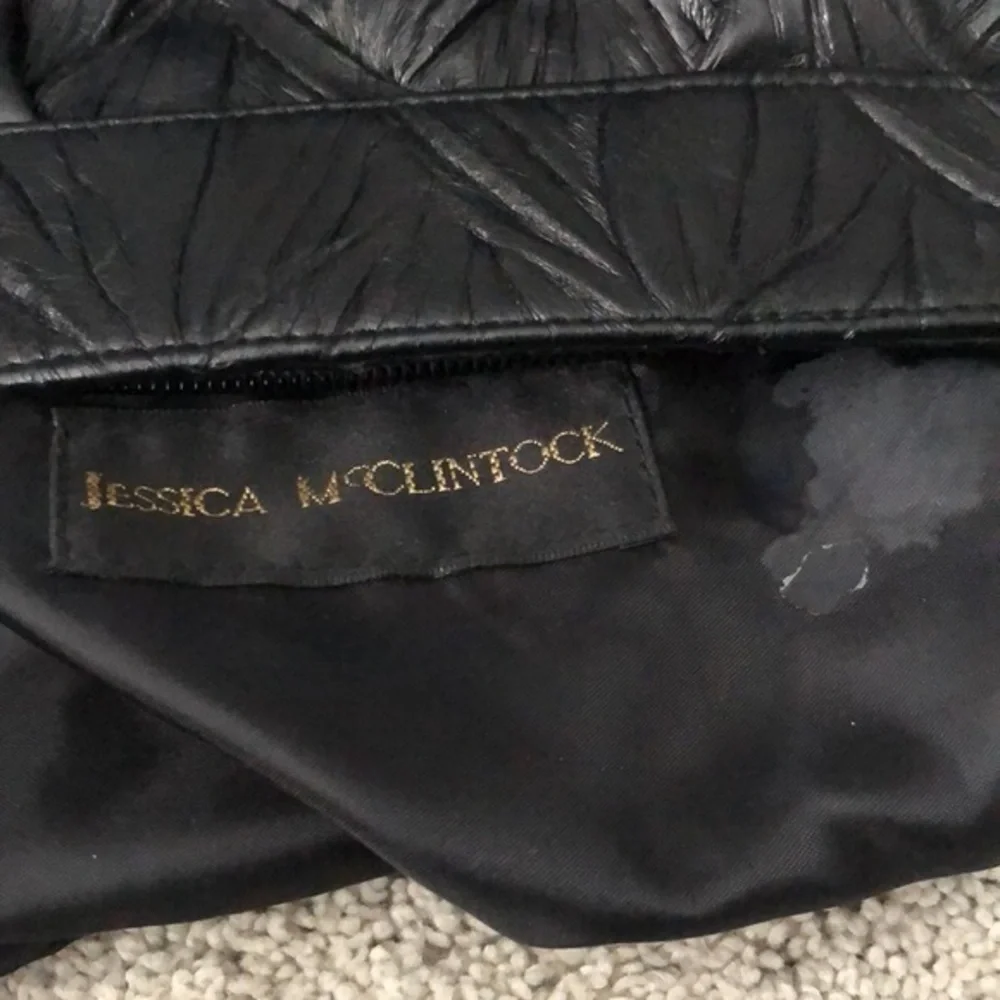 Jessica McClintock‎ Evening Holiday Clutch Bag Purse Black